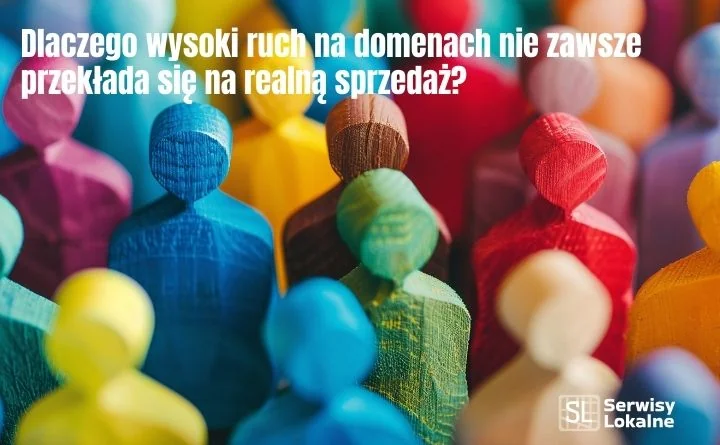 Obraz do artykułu: Dlaczego wysoki ruch na domenach nie zawsze przekłada się na realną sprzedaż?
