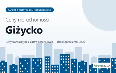 Ceny mieszkań w Giżycku — październik 2026