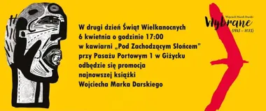 Grafika promocyjna wydarzenia Spotkanie autorskie W. M. Darski – „Wybrane 1983–2023” w Giżycku