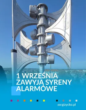 Grafika promocyjna wydarzenia Zawyją syreny alarmowe