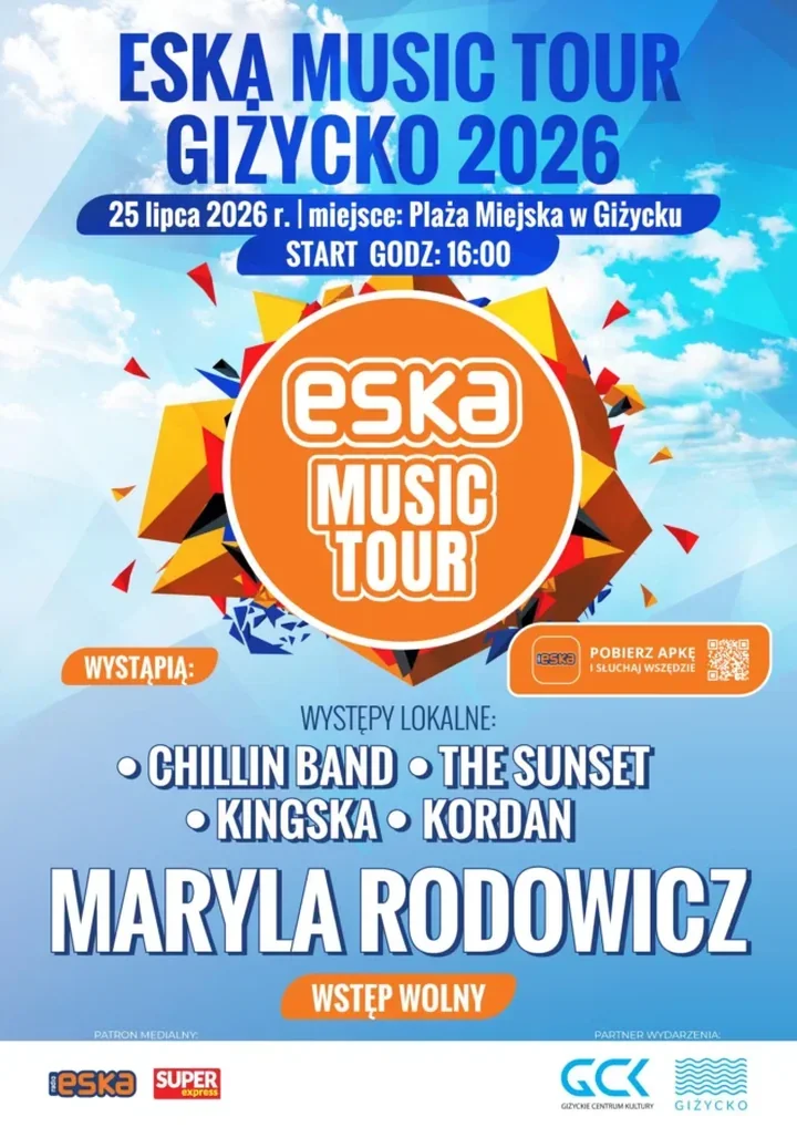 Maryla Rodowicz rozgrzeje giżycką plażę - lato nad Niegocinem z dużą muzyką