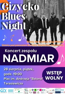 Giżycko Blues Night zagra dla Kingi. Nadmiar na żywo