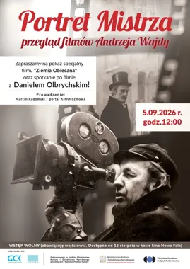 Wajda na dużym ekranie i Daniel Olbrychski w Giżycku. Wstęp wolny