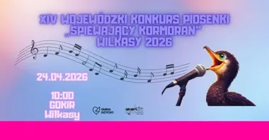 Młodzi śpiewacy znów zawładną sceną GOKiR Wilkasy – konkurs „Śpiewający Kormoran”
