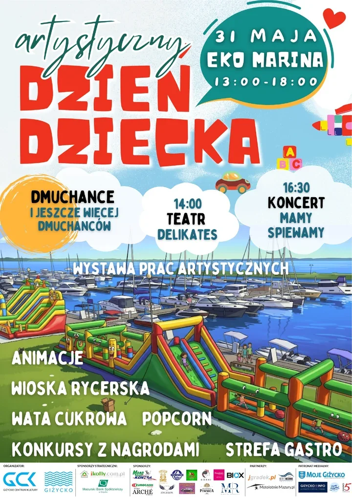 Ekomarina w Giżycku szykuje rodzinne święto z teatrem i koncertem