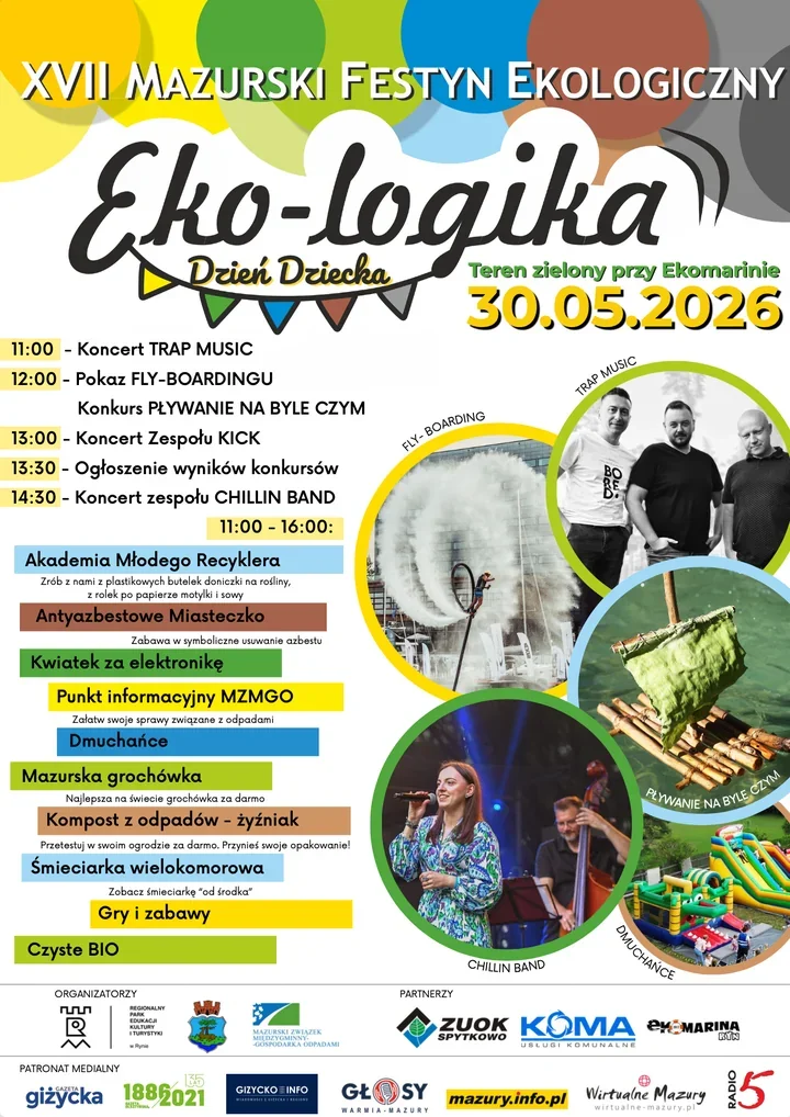 Ekologiczne święto wraca nad jezioro. Ryn szykuje rodzinny festyn