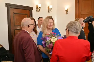 Cztery giżyckie pary z medalami za długoletnie pożycie małżeńskie