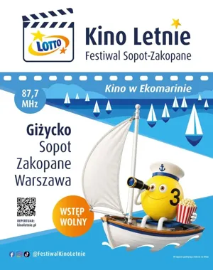 Giżyckie kino na wodzie wraca. Na Niegocinie rusza letni festiwal