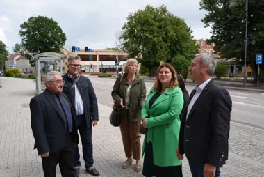 Wojciech Kętrzyński urodził się w Giżycku. Złożono kwiaty pod tablicą