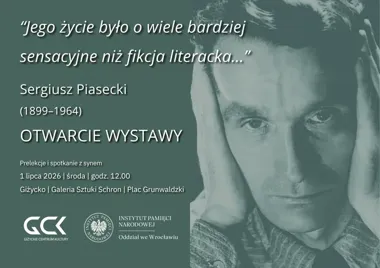 W Giżycku otworzą wystawę o Sergiuszu Piaseckim. Jego losy wciąż zaskakują