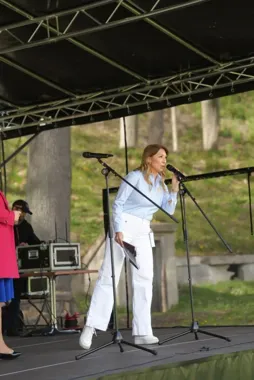 Twierdza Boyen zadrżała od huku. Widowisko przyciągnęło tłumy