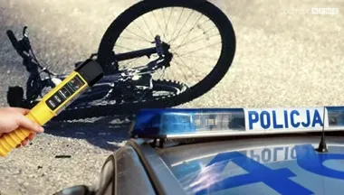 Ponad 2,5 promila i jazda pod prąd. Rowerzysta uderzył w Skodę w Giżycku