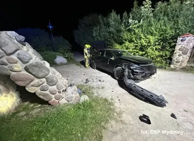 Weekend na drogach Giżycka: 2,5 promila, 10 osób w aucie i pięć rannych