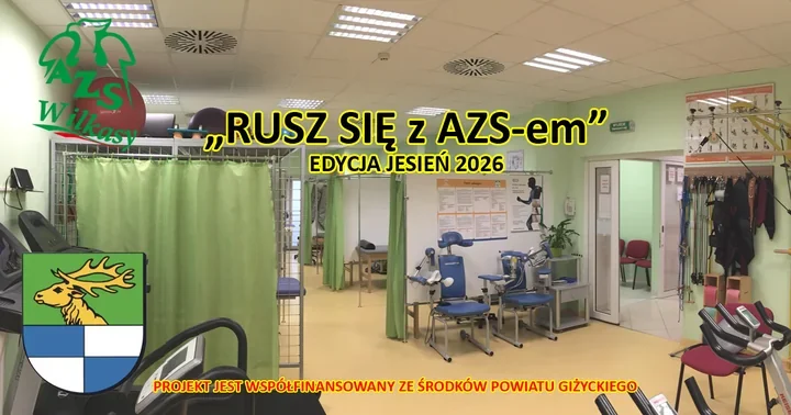 20 zabiegów i zajęcia ruchowe. Rusza nabór do programu AZS w Wilkasach