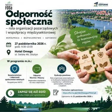Sześć organizacji połączyło siły. Nowa fundacja wzmacnia bezpieczeństwo regionu