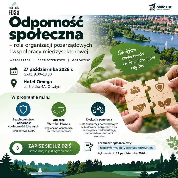 Sześć organizacji połączyło siły. Nowa fundacja wzmacnia bezpieczeństwo regionu